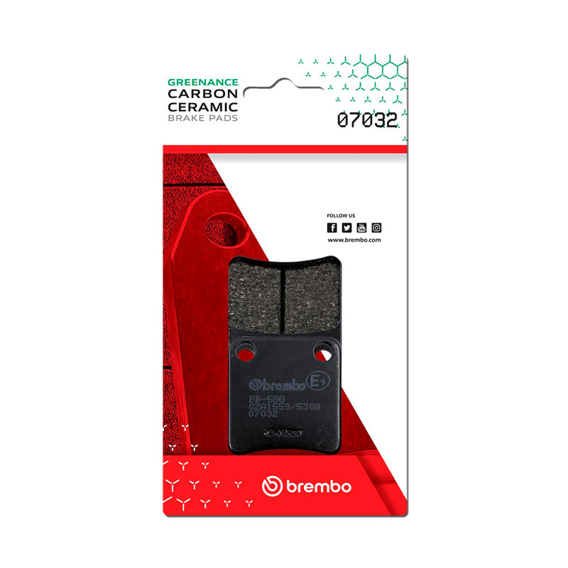 Brembo OE Cagiva 50/Daelim Message/Daelim S-Five Carbon Ceramic Brake Pad - Front 07032 07032 User 1