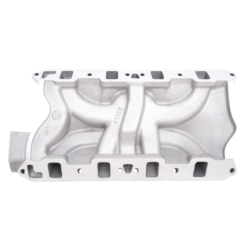 Edelbrock Perf RPM 351-W Polished Manifold 71811 Photo - Unmounted