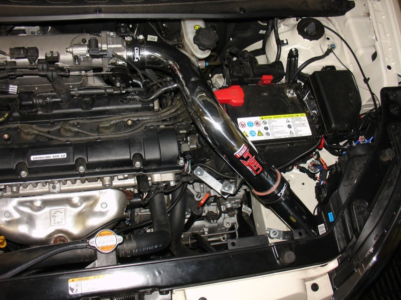 Injen 10-11 Kia Soul 2.0L 4cyl Black Cold Air Intake w/ MR Technology SP1310BLK SP1310BLK Photo - Mounted