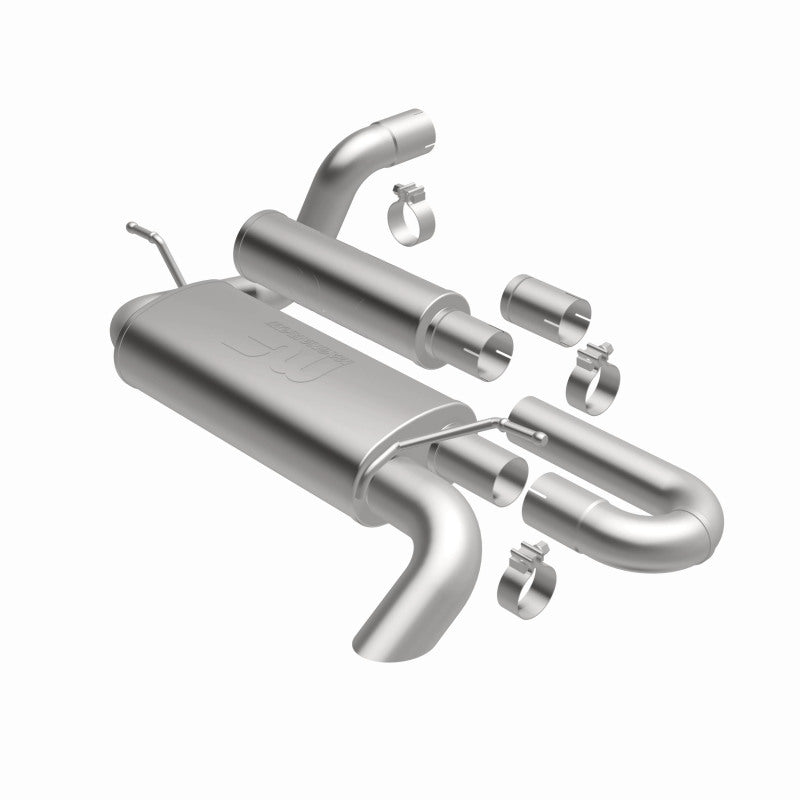 Magnaflow 18-23 Jeep Wrangler JL 2.0L/3.6L Overland Series Axle-Back Exhaust 19620 19620 360 Degree Image Set