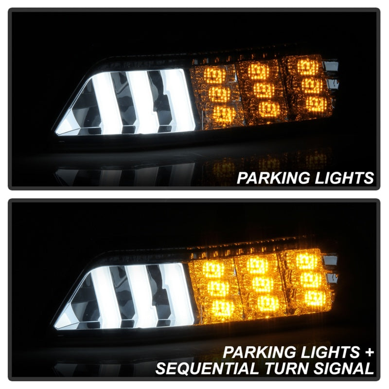 Spyder 15-16 Ford Mustang LED DRL - Smoke (CBL-YD-FM15-LED-SM) 5082527 5082527 Photo - Unmounted