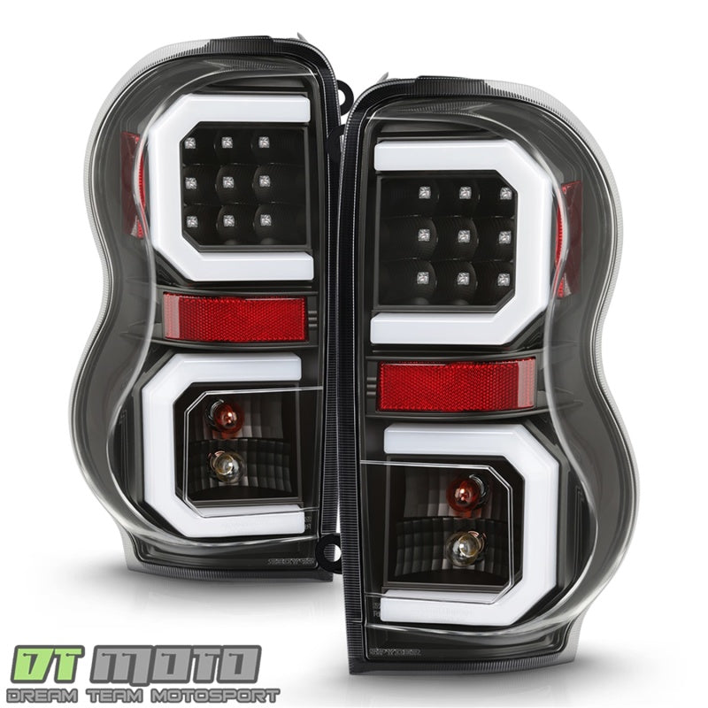 Spyder 04-09 Dodge Durango LED Tail Lights - Black ALT-YD-DDU04-LED-BK 5086532 5086532 Photo - Unmounted