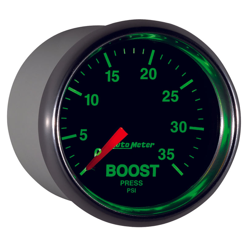AutoMeter GS 2 1/16 inch 35PSI Mechanical Boost Gauge 3804 3804 User 6