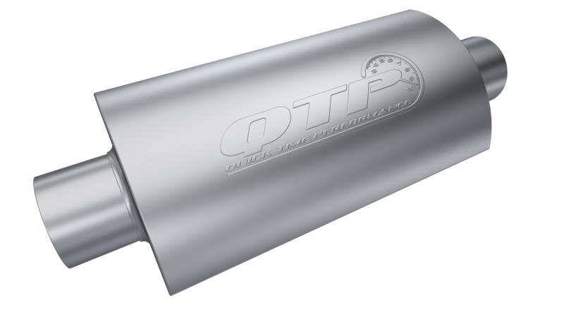 QTP 3.5in Weld-On 304SS AR3 Muffler 12350 12350 Photo - Primary