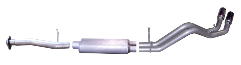 Gibson 07-09 Chevrolet Silverado 1500 LT 4.8L 2.25in Cat-Back Dual Sport Exhaust - Stainless 65633 65633 Photo - Primary
