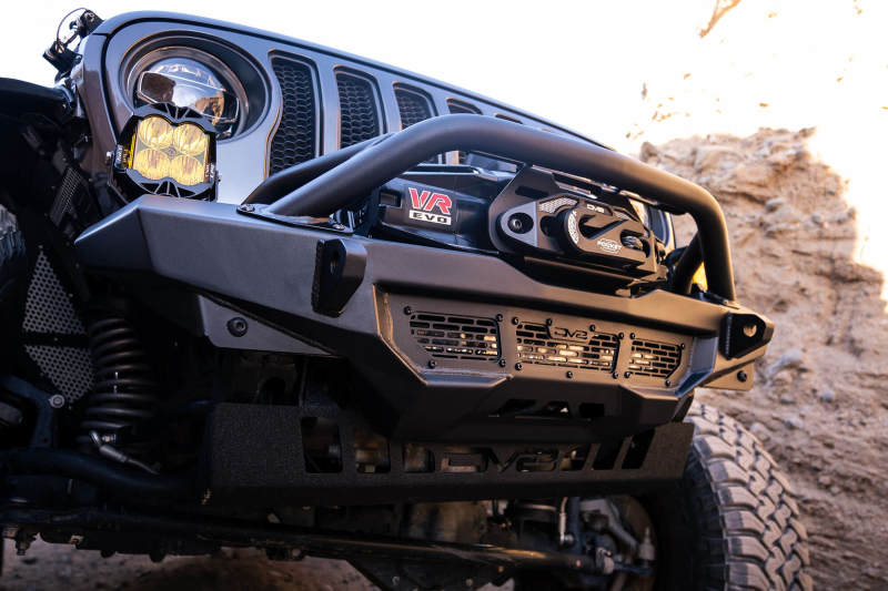 DV8 Offroad 18-23 Wrangler JL/Gladiator JT Spec Series Front Bumper FBJL-09 FBJL-09 Photo - Unmounted