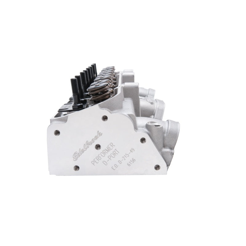Edelbrock Cylinder Heads Pontiac, Performer D-port, 87CC Chambers, for Hydraulic 61575 Photo - Unmounted