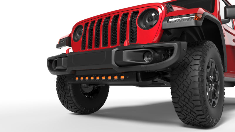 ORACLE Lighting 18-22 Jeep Wrangler JL/ 20-22 Gladiator JT Skid Plate w/ Integr LED Emitters - Amber 5883-005 5883-005 Technical Drawing