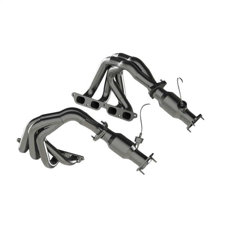 Kooks Headers Kooks 22+ Chevrolet C8 Corvette Z06 LT6 1-7/8in. x 2in. SS Tri-Y Headers w/ GREEN Cats 2181HY30 2181HY30 Photo - Unmounted