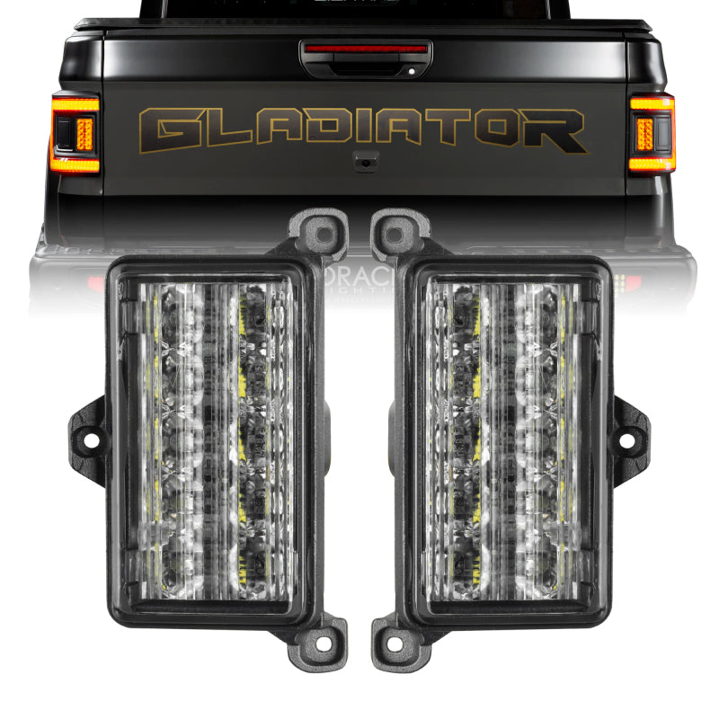 ORACLE Lighting Jeep Gladiator JT Dual Function Reverse LED Module Flush Tail Light - Amber/White 5915-JT-023 5915-JT-023 Photo - Primary
