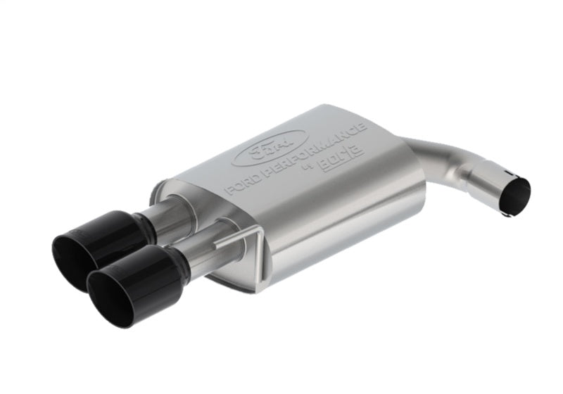 Ford Racing 2024 Mustang 2.3L Sport Non-Active Cat-Back Exhaust w/GT Valance - Black Tip M-5200-M2SBV M-5200-M2SBV Photo - Unmounted