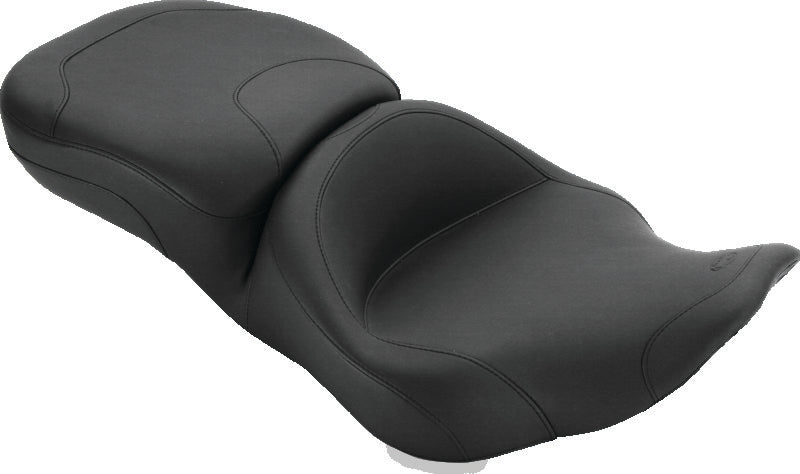 Mustang Motorcycle Mustang 97-07 Harley Rd King, 06-07 Str Glide, 00-05 Eagle Touring 1PC Seat - Black 76973 76973 Photo - Primary