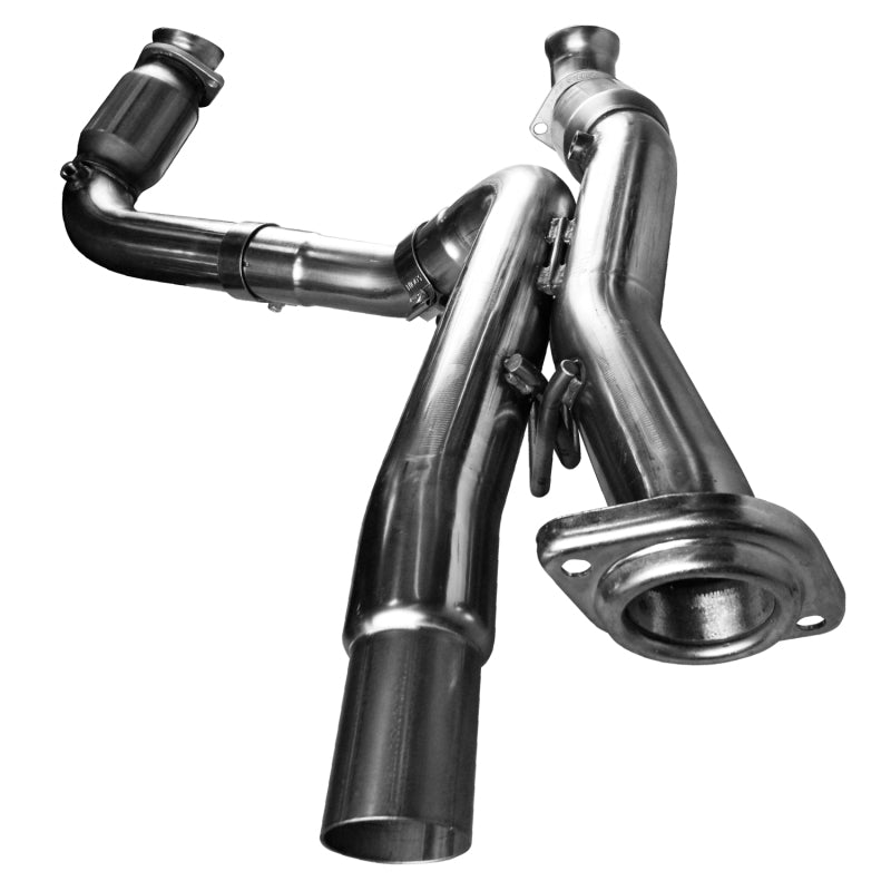 Kooks 01-06 GM 1500 Series Truck 3in GREEN Cat Dual Conn. Pipes that go to OEM Out. SS 28523300 28523300 Photo - Primary