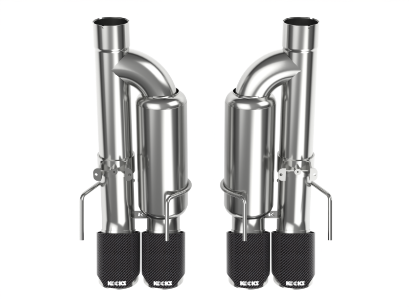 Kooks Headers Kooks 09-13 Chevrolet Corvette Z06/ZR1 3in. Valved Axle-Back Exhaust w/ SS Tips 21606750 21606750 Photo - Unmounted