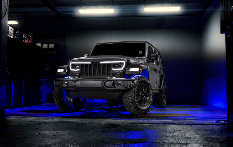 ORACLE Lighting Oracle VECTOR Series Full LED Grille - Jeep Wrangler JL/JT - NA 5837-PRO 5837-PRO Photo - lifestyle view