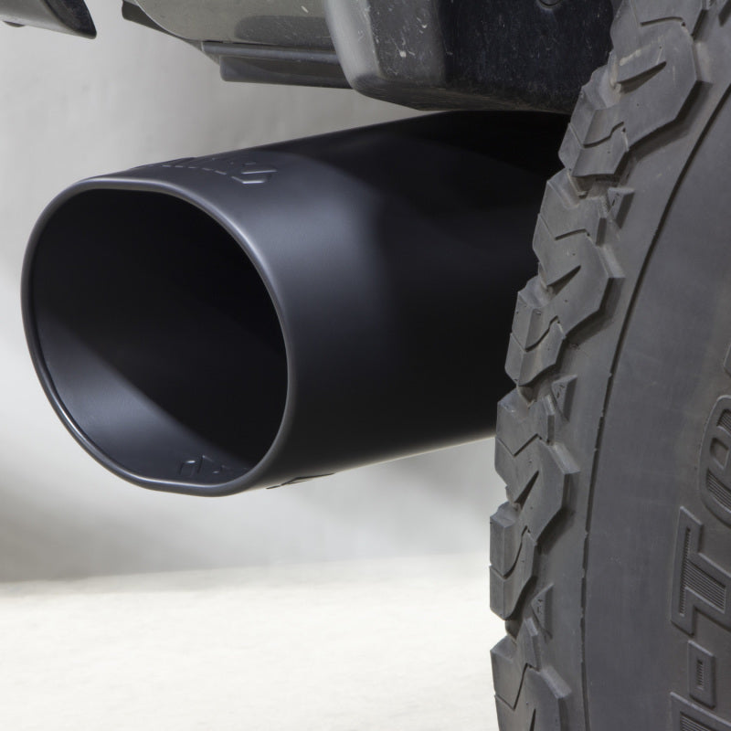 Banks Power 10-12 Ram 2500/3500 6.7L CCSB/MCSB 5in Monster Exhaust System w/ SideKick SS Black Tip 49779-B 49779-B Photo - Mounted