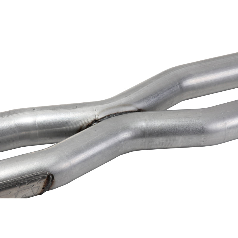 BBK Performance Mustang GT Resonator Delete X-Pipe (15-19) 1818 Photo - Unmounted