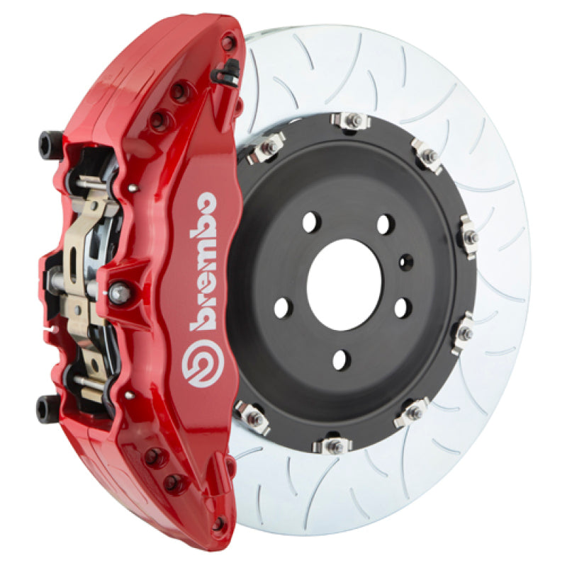 Brembo 08-10 Challenger w/V8 (Excl AWD/SRT-8) Fr GT BBK 6Pis Cast 380x34 2pc Rtr Slot Type3-Red 1N3.9004A2 1N3.9004A2 Photo - Primary