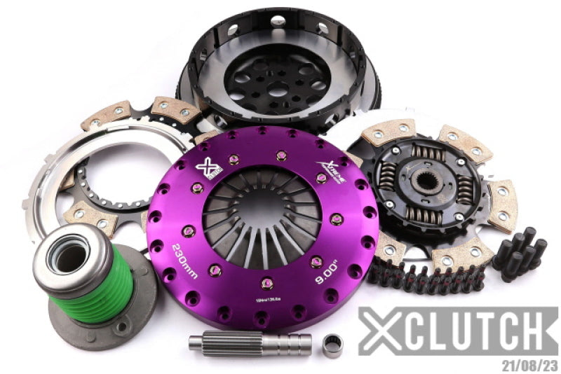 XCLUTCH 15-23 Ford Mustang EcoBoost Premium 2.3L 9in Twin Sprung Ceramic Clutch Kit XKFD23697-2B XKFD23697-2B Photo - Primary