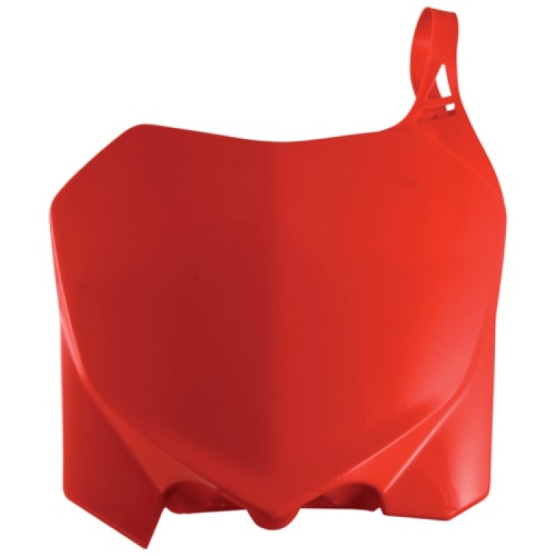 Acerbis 09-13 Honda CRF250R/ CRF450R Front Number Plate - 00 CR Red 2141850227 2141850227 Photo - Primary