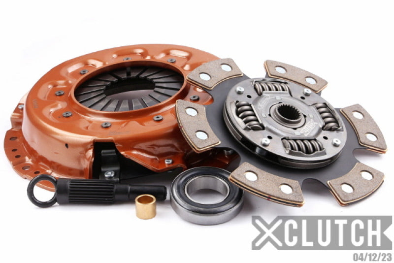 XCLUTCH 98-04 Nissan Frontier XE 2.4L Stage 2 Sprung Ceramic Clutch Kit XKNI24017-1B XKNI24017-1B Photo - Primary