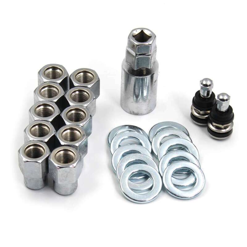 Race Star Pro Forged Open End Deluxe Lug Kit 1/2in. Open .50in. Shank 13/16in. Head - Set of 10 630-51426-10 630-51426-10 User 1