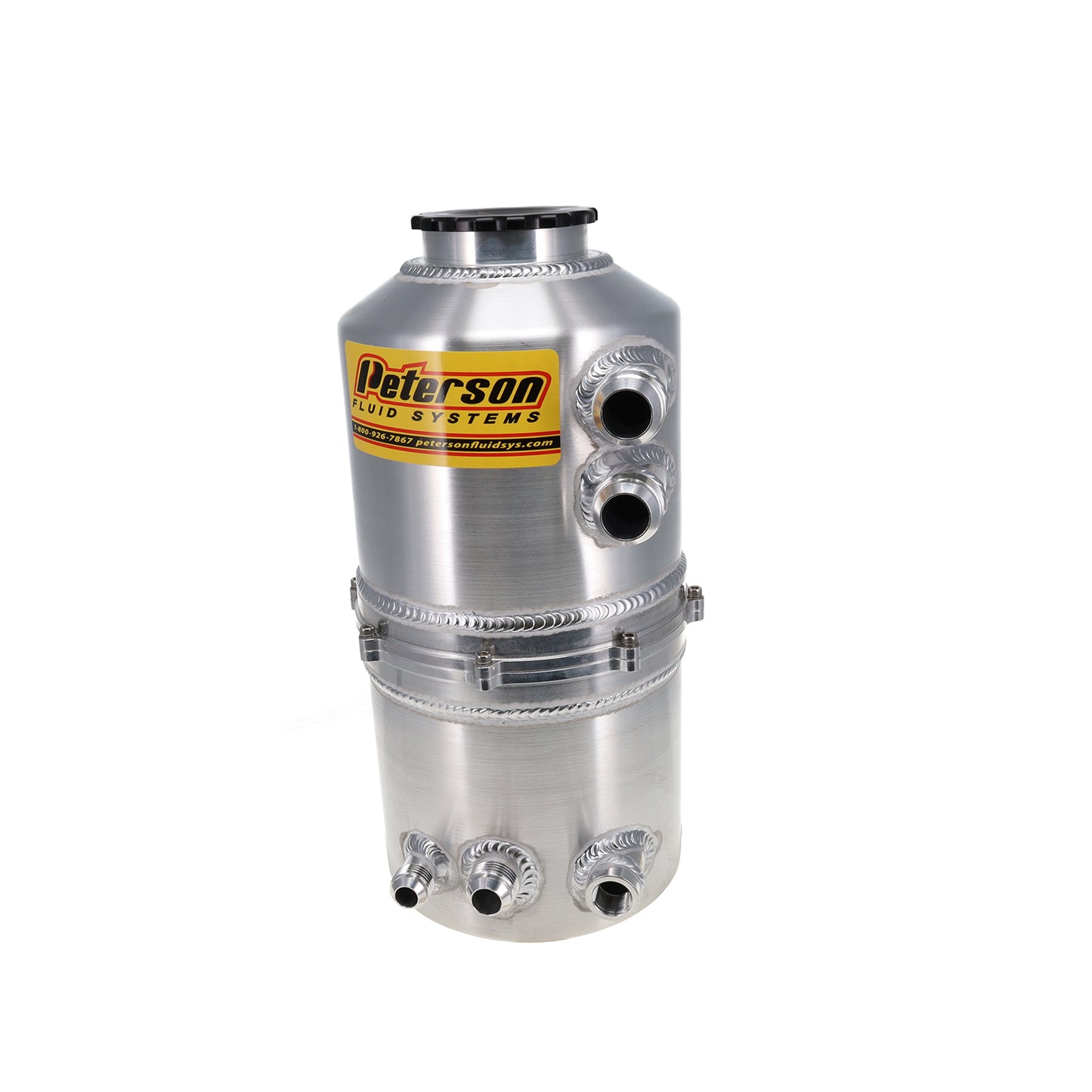 Peterson Fluid Systems Tank Drag 2.3 Gallon -12AN Dual Return 08-0784