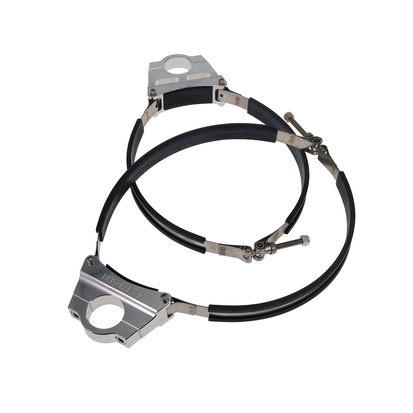 Peterson Fluid Oil Tank Mount Kit Fat Boy 1.5in Tube 08-2108