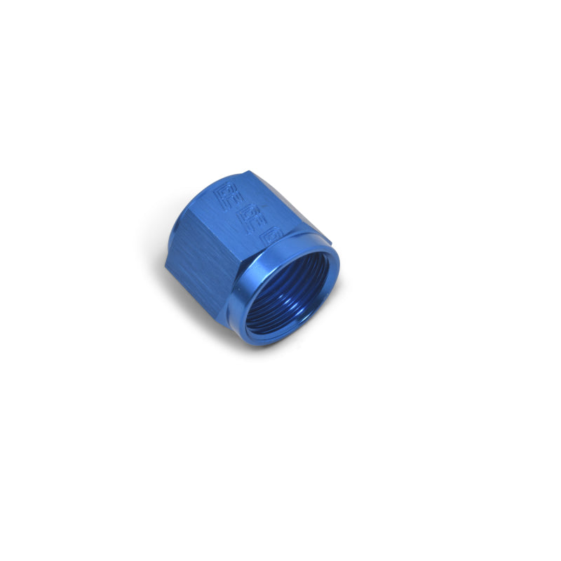 Russell -8 AN Tube Nut Adapters (Blue Finish) 660580 Photo - out of package
