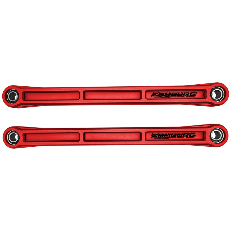 Camburg Ford Bronco 21-23 KINETIK Series Rear Billet Lower Trailing Arm Kit (Red) CAM-120032-RED CAM-120032-RED Photo - Primary