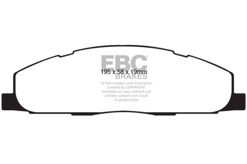 EBC Disc Brake Pad Set UD1400 Photo - Primary