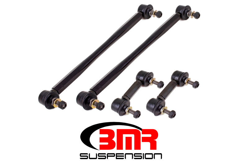 BMR 10-11 5th Gen Camaro Front and Rear Sway Bar End Link Kit - Black ELK004 ELK004 User 1