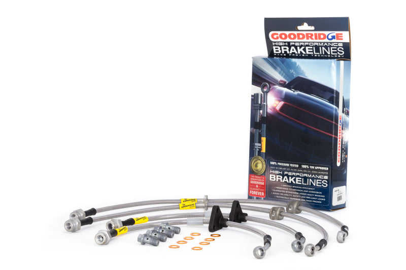 Goodridge Stainless Steel Brake Line SS Brd 06-08 Honda S2000 20112 Photo - Primary
