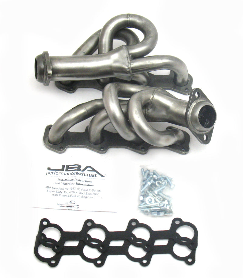 JBA 97-03 Ford F-150 4.6L 2V 1-1/2in Primary Raw 409SS Cat4Ward Header 1677S 1677S Photo - Primary