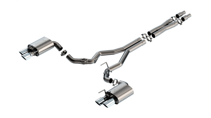 Borla 2024 Ford Mustang GT 5.0L V8 w/ Active Exhaust ATAK Cat-Back Exhaust System 140963 140963 Photo - Primary