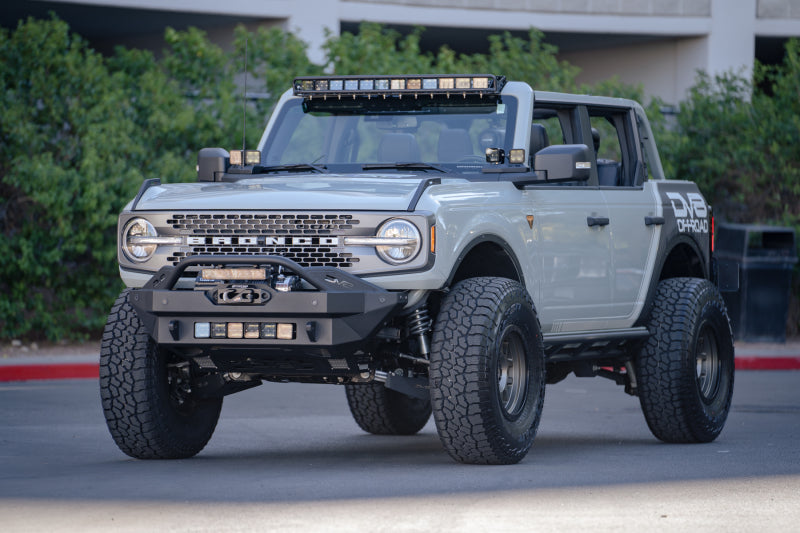 DV8 Offroad 21-22 Ford Bronco Front Lower Control Arm Skid Plate SPBR-02 SPBR-02 Photo - lifestyle view