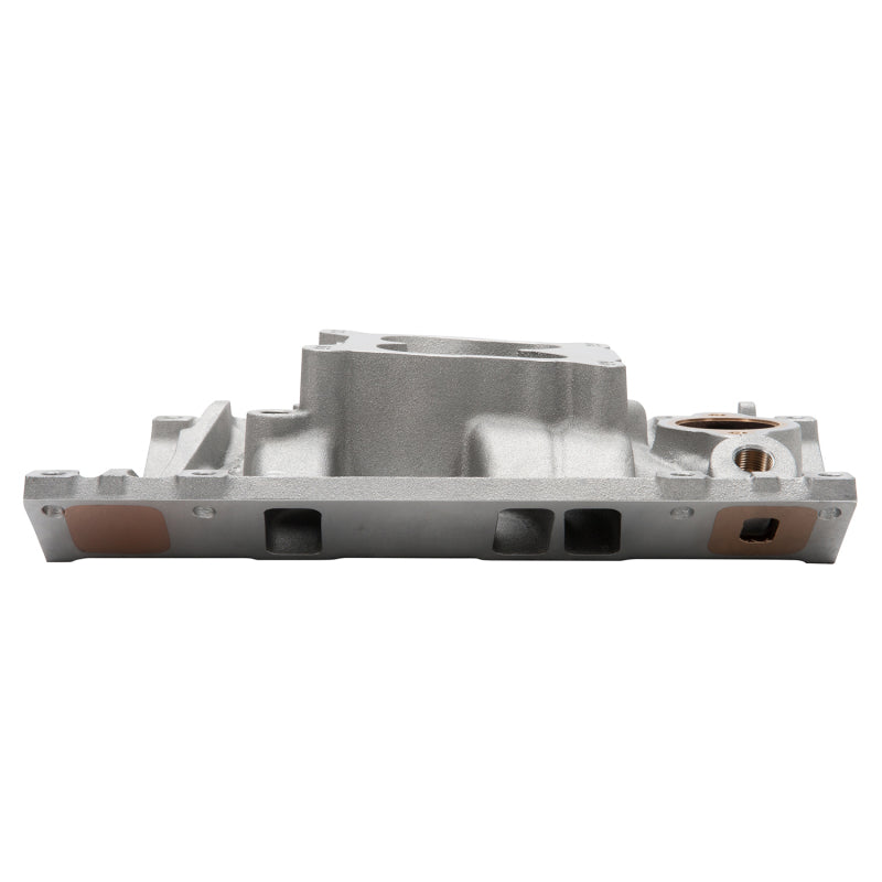 Edelbrock Manifold Marine Chevy V6 Vortec 1996-Pres W/Brass 2519 Photo - out of package