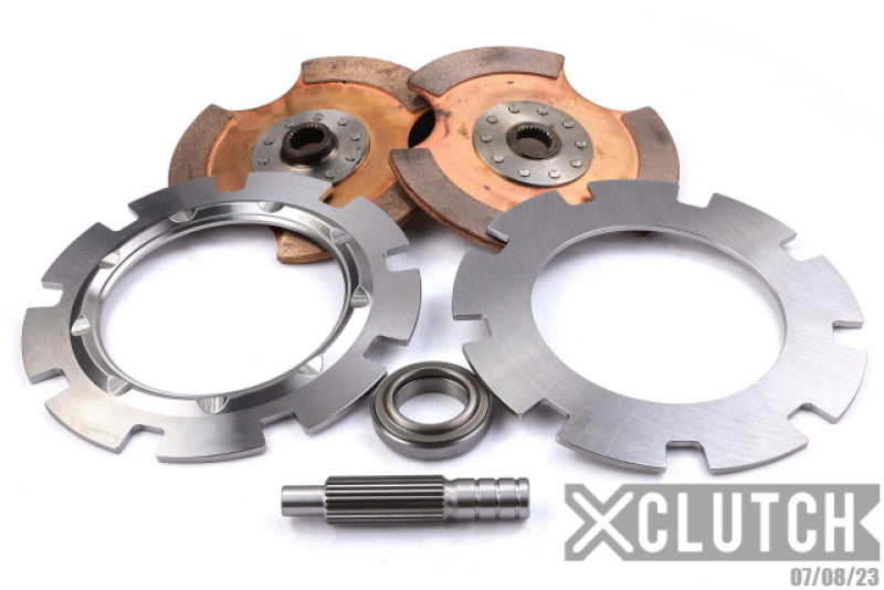 XCLUTCH Nissan 8in Twin Solid Ceramic Multi-Disc Service Pack XMS-200-NI01-2E-XC XMS-200-NI01-2E-XC Photo - Primary