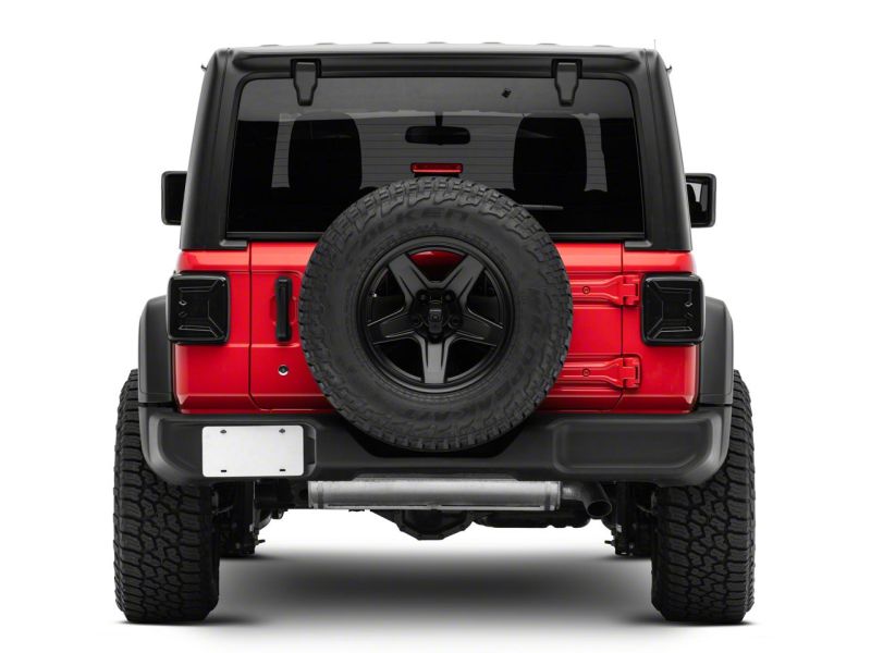 Raxiom 18-23 Jeep Wrangler JL Axial Series LED Tail Lights- Blk Housing (Smoked Lens) J142664-JL J142664-JL Photo - Close Up