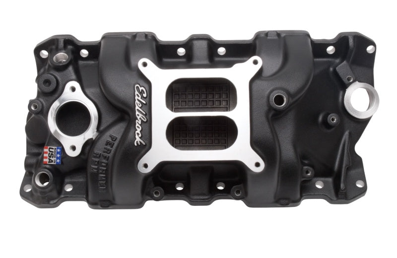 Edelbrock Performer RPM Manifold Black 71013 Photo - Primary