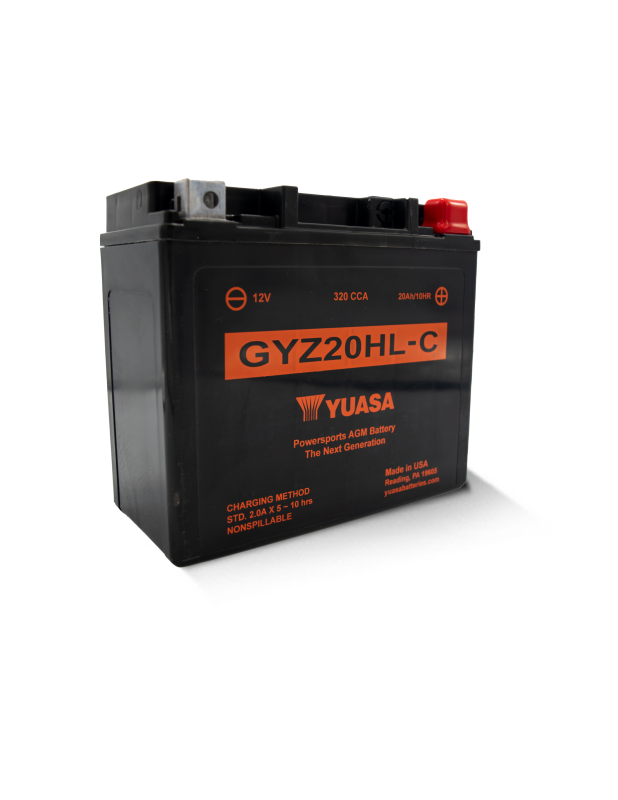 Yuasa Battery Yuasa GYZ20HLC High Performance Maintenance Free AGM 12-Volt Battery YUAM720GHC YUAM720GHC User 1