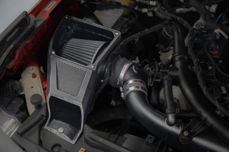K&N Engineering K&N 21-23 Ford Bronco 2.7L V6 F/I Dryflow Performance Air Intake System 30-2619 30-2619 Photo - Mounted