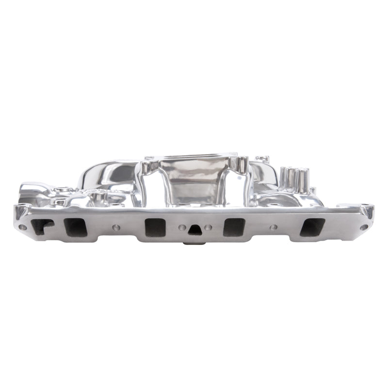 Edelbrock Perf RPM 351-W Polished Manifold 71811 Photo - out of package