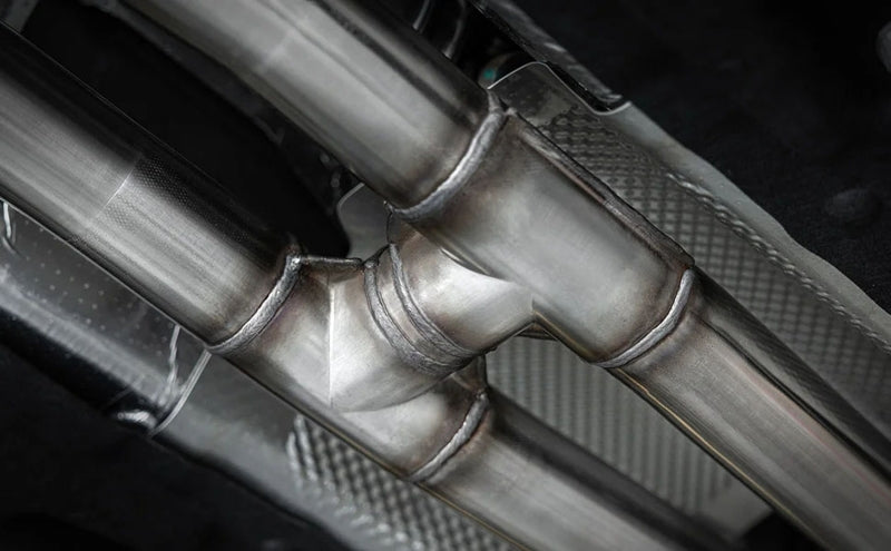 Magnaflow 2024 Ford Mustang GT 5.0L D-Fit w/o Muffler Performance Exhaust 19644 19644 Photo - Mounted