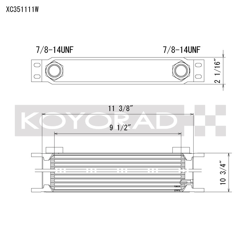Koyo KOY Oil Coolers Cooling Oil Coolers main image