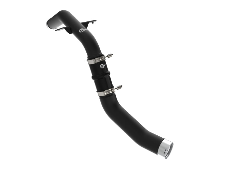aFe RAM 1500 20-22 V6-3.0L (td) BladeRunner 2-1/2in & 3in Aluminum Hot Charge Pipe Black 46-20598-B 46-20598-B Photo - Primary