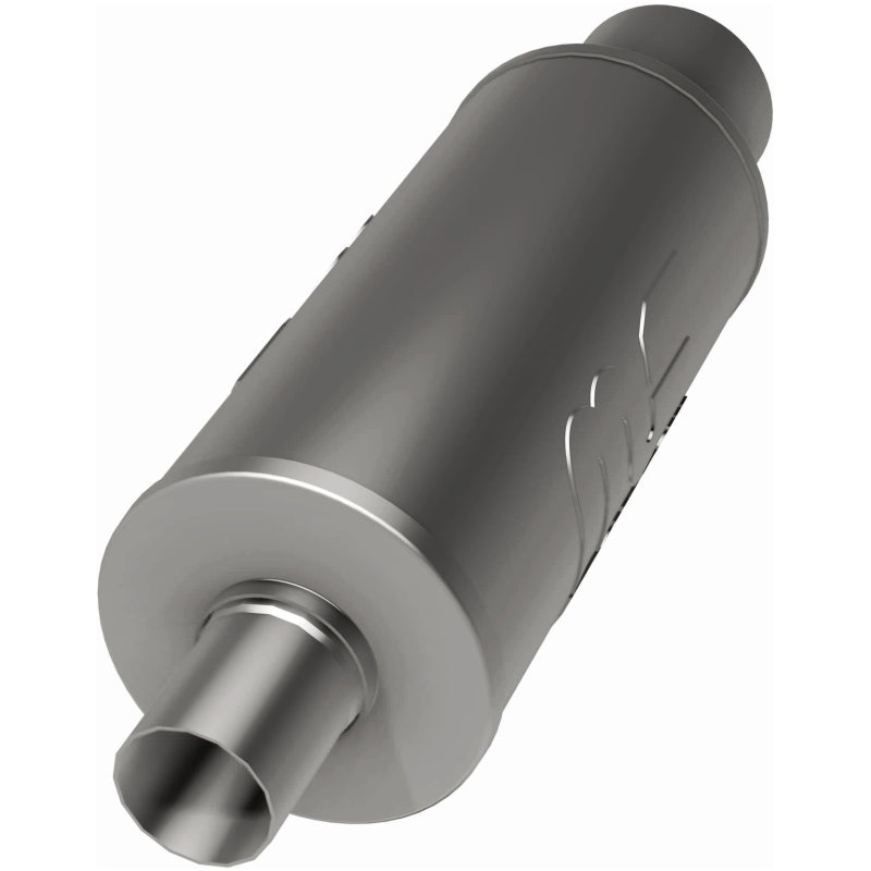 MagnaFlow 6" Round Center/Center Performance Muffler With Tip 14817 Photo - out of package