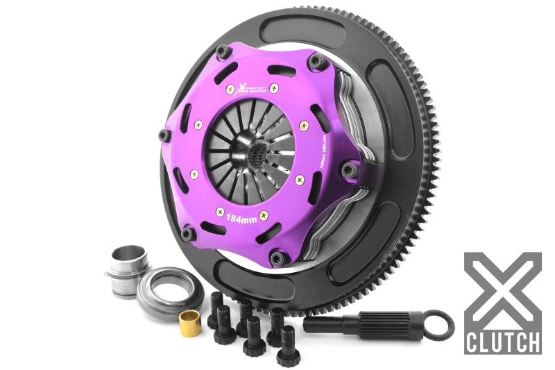 XCLUTCH 89-94 Nissan Skyline GT-R 2.6L 7.25in Triple Solid Ceramic Clutch Kit XKNI18520-3E XKNI18520-3E Photo - Primary