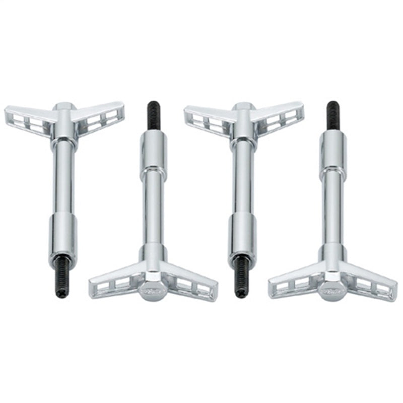 Ford Valve Cove Bolt Kit 4pk Chrome w/Ford Logo FRD302-325 302-325 Photo - Unmounted
