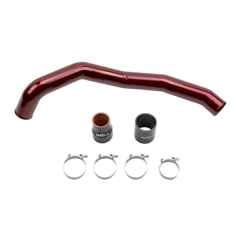 Wehrli 01-04 Chevrolet 6.6L LB7 Duramax Driver Side 3in Intercooler Pipe - Blueberry Frost WCF100349-BBF WCF100349-BBF Photo - Primary
